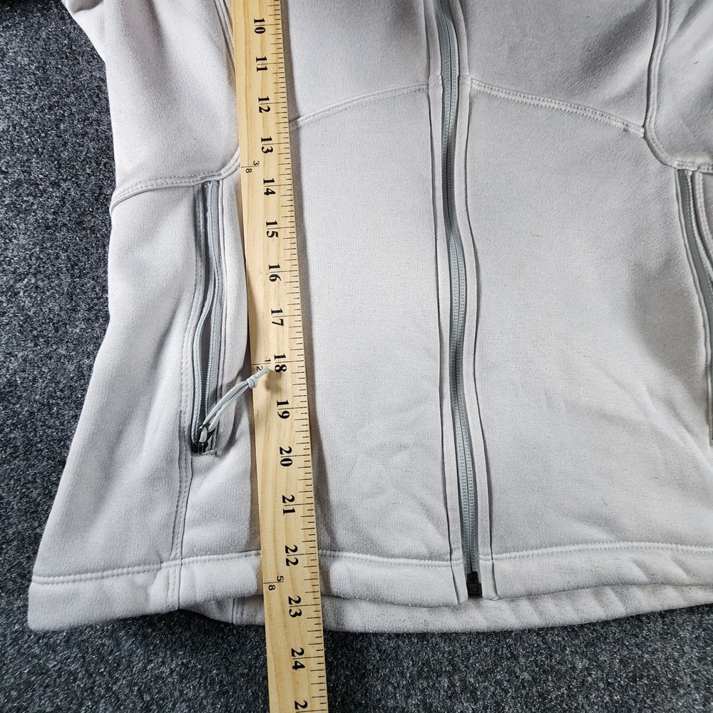 The North Face Agave Fleece Full-Zip Jacket Gray Women's Size‎ Medium - Picture 11 of 11